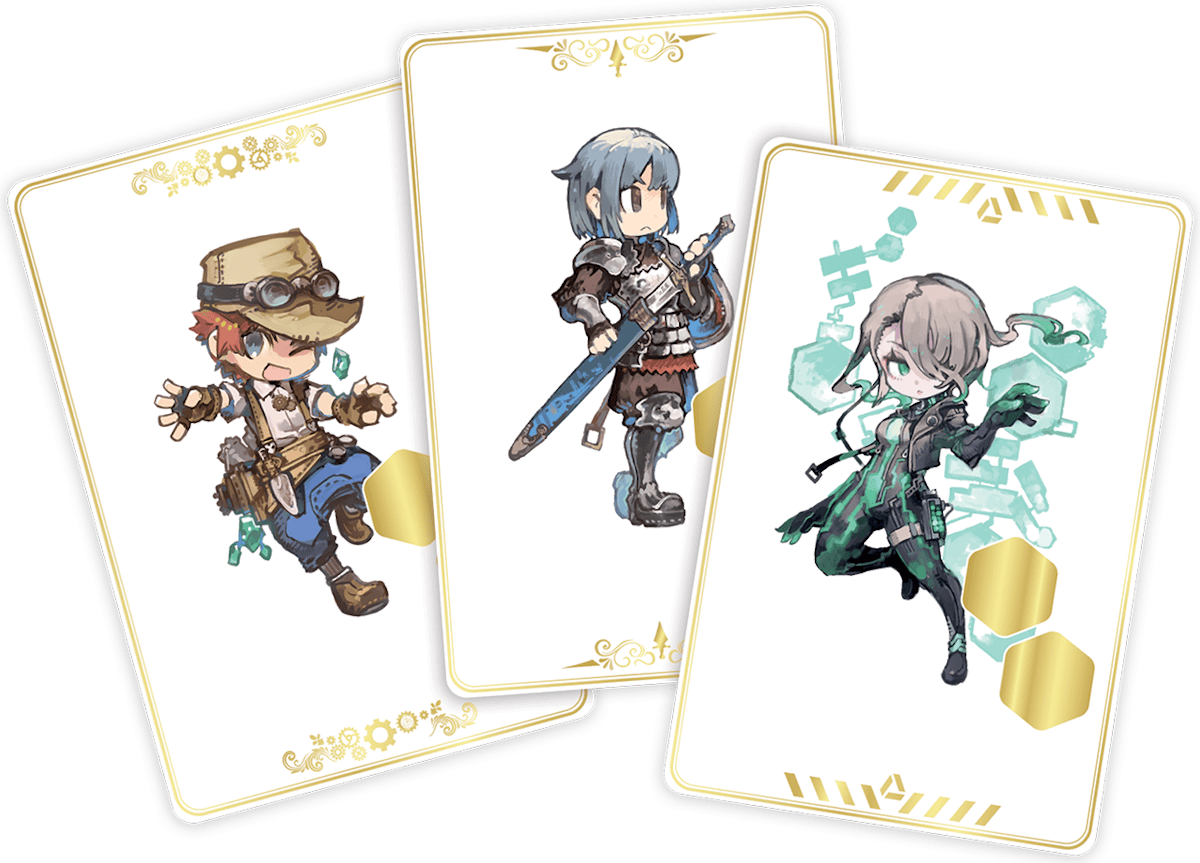 Nobi Nobi steampunk RPG character art