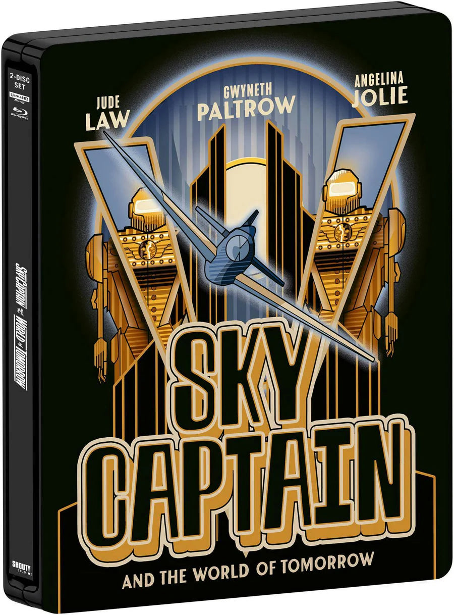 Sky Captain and the World of Tomorrow 4K disc key art